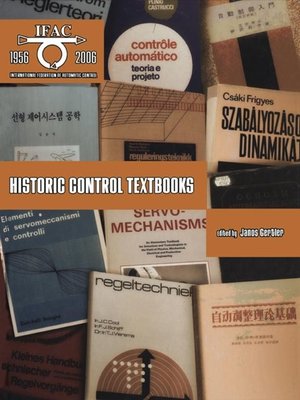 cover image of Historic Control Textbooks